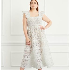Hill House collector’s white lace dress (m)